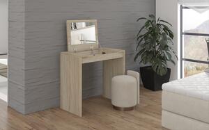 Moderní toaletní stolek Beathe dub sonoma