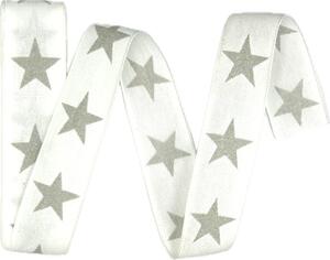 Stuha vánoční Advent Star – Elegant Ribbon skládaná 25mm x 2m (9,-Kč/m)