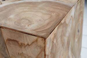 Masivní teakový odkládací stolek Tekyre, 30 cm