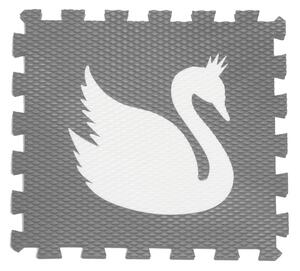 VYLEN Minideckfloor Labuť Barevná kombinace: Šedý s bílou labutí