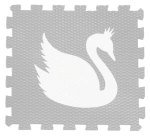 VYLEN Minideckfloor Labuť Barevná kombinace: Světle šedý s bílou labutí