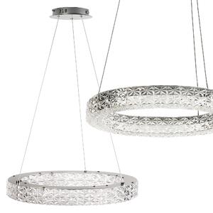 Toolight Toolight, LED stropní svítidlo 50cm, 36W, 4000K, MS005-CP, chromová, OSW-09615