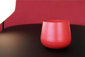SF - Aroma Difuzér Julia červená + Esenciální olej, objem 200ml od Švýcarského Designéra Martina Stadlera s funkcí rotující výstupní trysky