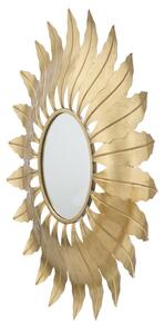 Zlaté nástěnné zrcadlo Mauro Ferretti Central 98 cm