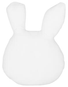 Polštář pro děti králík 53 x 43 cm černobílý KANPUR