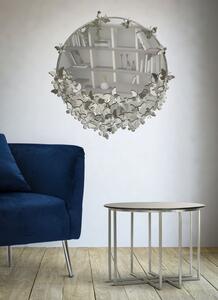 Stříbrné nástěnné zrcadlo Mauro Ferretti Lavim Big 91x3x94 cm