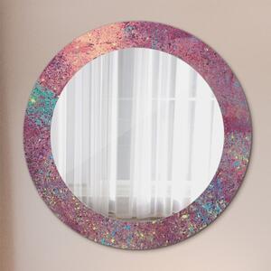Kulaté dekorační zrcadlo Festival barev