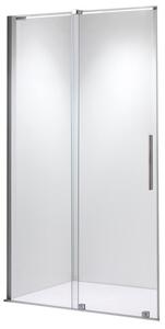 BPS-koupelny Posuvné sprchové dveře HYD-ATA-CH-A 90 chrom/transparent pro instalaci do niki - bez vaničky