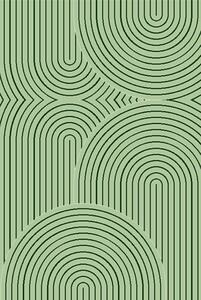 Alfa Carpets Kusový koberec Thumbs green ROZMĚR: 80x150
