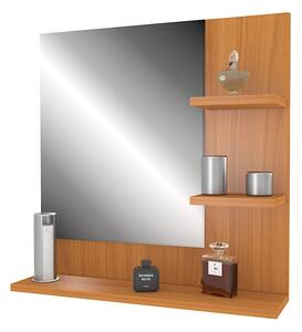 Nástěnné zrcadlo 60 cm Ariad - pravé olše světlá