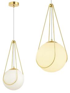 Toolight Závěsné osvětlení Modern D34 APP1793-1CP 20cm zlaté
