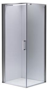 BPS-koupelny Čtvercový sprchový kout HYD-SK1190A 80x80 chrom/transparent - bez vaničky