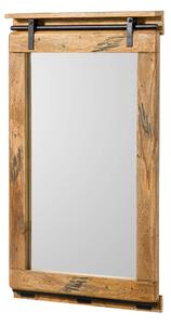 IRON Zrcadlo Mango 65x6x110 přírodní, lakované