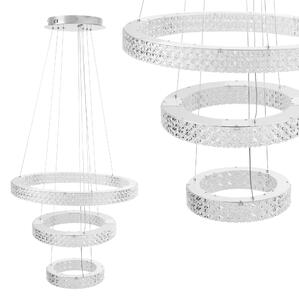 Toolight Toolight, LED stropní svítidlo 60cm, 76W, 4000K, MS008-CP, chromová, OSW-09618