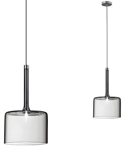 Toolight Závěsné skleněné osvětlení APP1701-1CP GREY A
