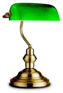 Globo 24934 - Stolní lampa ANTIQUE BANK 1xE27/60W/230V GL5416