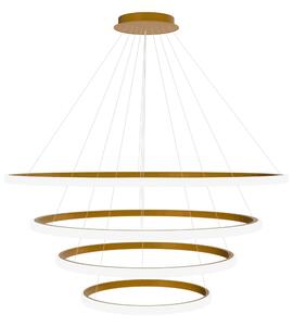 Toolight Toolight, závěsné svítidlo 100cm, 60W, 3000K, LHJ010-CP4, zlatá matná, OSW-50003