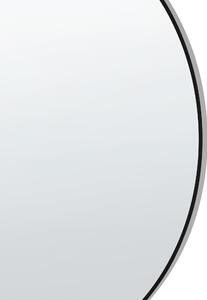 Kulaté nástěnné zrcadlo ⌀ 80 cm černé ANNEMASSE