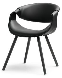 Designová jídelní židle SAROLTA - černá 1