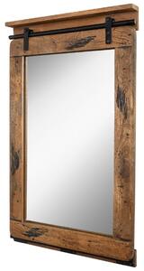 IRON Zrcadlo mango 60x8x100 cm, přírodní, lakované