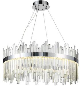 Toolight Toolight, LED stropní svítidlo 60cm, 58W, 4000K, APP1516-CP60, chromová, OSW-03264