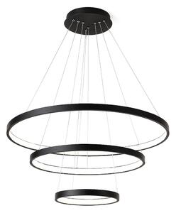 Toolight Toolight, LED stropní osvětlení 61cm, 80W, 3000K, LHJ013-CP3, černá, OSW-60007