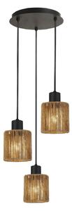 Toolight Závěsné osvětlení v Boho stylu APP1820-3CPR černé