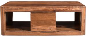 MONTREAL Konferenční stolek 118x40 cm, hnědá, palisandr
