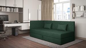 Válenda s úložným prostorem 90x200 ALAMO 4 - zelená