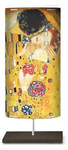 Umělecký motiv na stojací lampě Klimt III