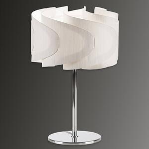 Stolní lampa Lumetto Ellix ve vzhledu dřeva