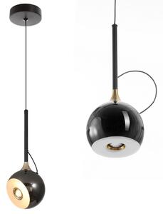 Toolight REA, LAMP LED G087-1CP BLACK CHROME, OSW-09704