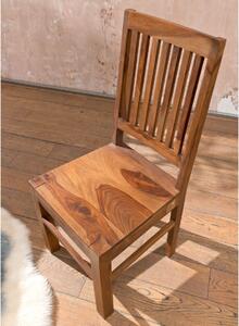 ROUND Židle dřevěná, palisandr, hnědá