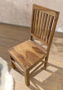 ROUND Židle dřevěná, palisandr, hnědá