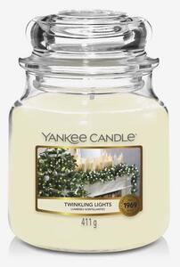Vonná svíčka Yankee Candle Twinkling Lights (Classic střední)