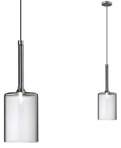 Toolight Závěsné skleněné osvětlení APP1703-1CP GREY C