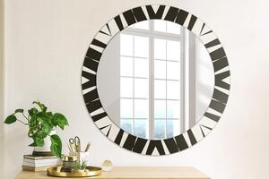 Kulaté dekorační zrcadlo na zeď Geometrie abstrakce