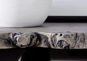 WOODLAND Komoda 191x96 cm, šedá, akácie