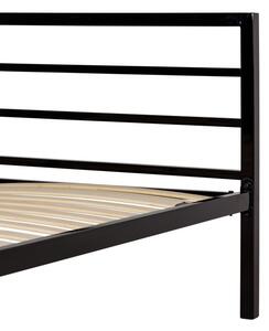 Hector Kovová postel Eveline 160x200 dvoulůžko - černé