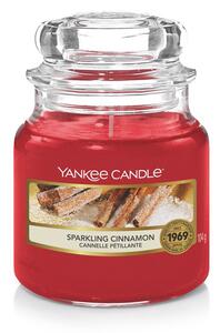 Yankee Candle vonná svíčka Sparkling Cinnamon Classic malý