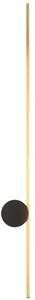 Toolight Toolight, LED nástěnné svítidlo 90cm, 18W, 3000K, LHJ062-W, černá-zlatá, OSW-50030