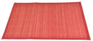 Vingo Červené prostírání z bambusu, 30 x 45 cm