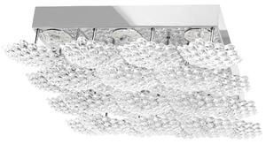 Toolight Toolight, LED stropní svítidlo 38x35cm, 40W, 4000K, 3600lm, MS015-C, chromová, OSW-09627