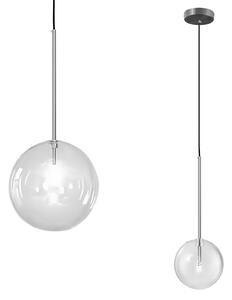 Toolight LED skleněné stropní závěsné svítidlo 15cm APP1682-1CP