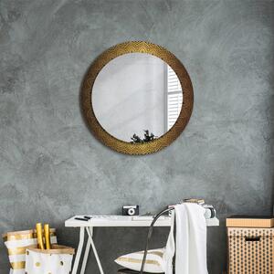 Kulaté zrcadlo rám s potiskem Řecký ozdoba
