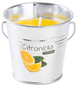 Sviečka Citronella CB143, 80 g, vedierko