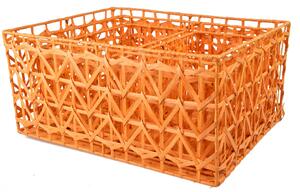Vingo Úložný box oranžový Rozměry (cm): 30x18, v. 18
