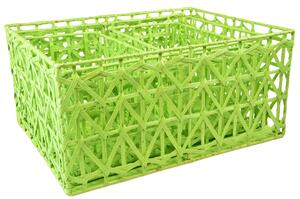 Vingo Úložný box zelený Rozměry (cm): 30x18, v. 18