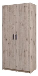 Šatní skříň 92 cm FUNZA 2- dub wellington