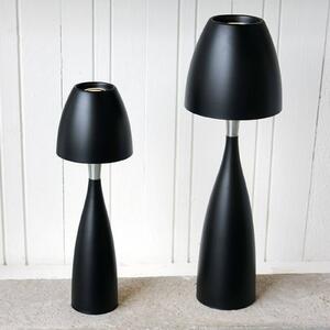 LED stolní lampa Anemon v černé barvě výška 38,9cm